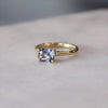 EAST WEST / GREY SPINEL RING