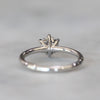 ROUND LAB CREATED / WHITE DIAMOND RING 0.87ct