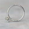 ROUND LAB CREATED / WHITE DIAMOND RING 0.87ct