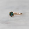 ROUND / SAPPHIRE SOLITAIRE RING iii