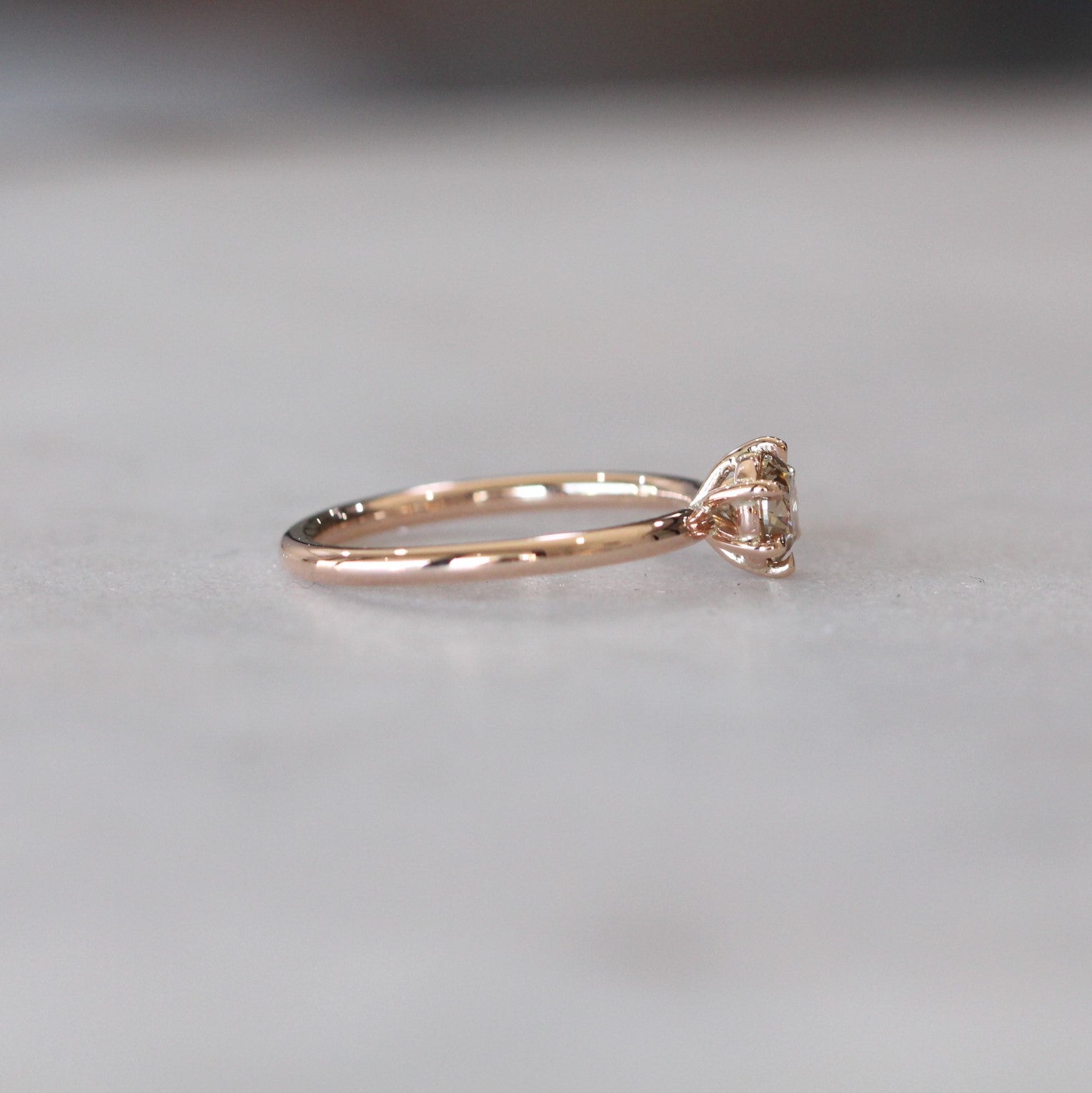 PETITE ARGYLE / SOLITAIRE RING