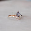 KITE / HALF HALO SPINEL RING