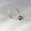 CUSHION / PARTI SAPPHIRE RING