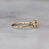 OVAL / CANARY CEYLON SAPPHIRE RING