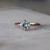 ROUND / GREY CEYLON SAPPHIRE RING