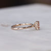 ALEX / OVAL MORGANITE RING