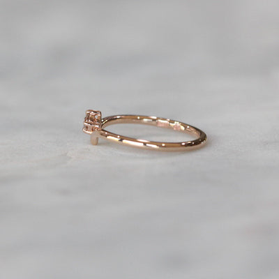 ROSE ARGYLE / CHEVRON RING