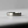 TITANIUM HALF ROUND / WEDDING BAND