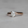 OVAL / MOISSANITE SOLITAIRE RING