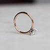 CLARA / MOISSANITE SOLITAIRE RING