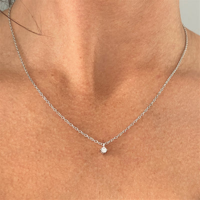 ONE OF A KIND / NATURAL DIAMOND NECKLACE