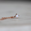 ROUND PETITE OPAL / NECKLACE
