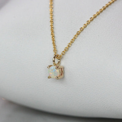 4MM OPAL / NECKLACE