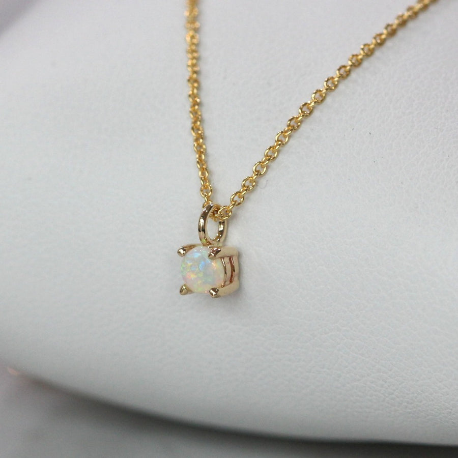 4MM OPAL / NECKLACE