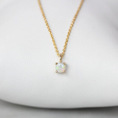4MM OPAL / NECKLACE