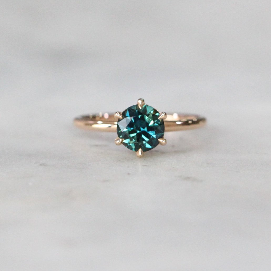 ROUND PARTI SAPPHIRE / SOLITAIRE RING II