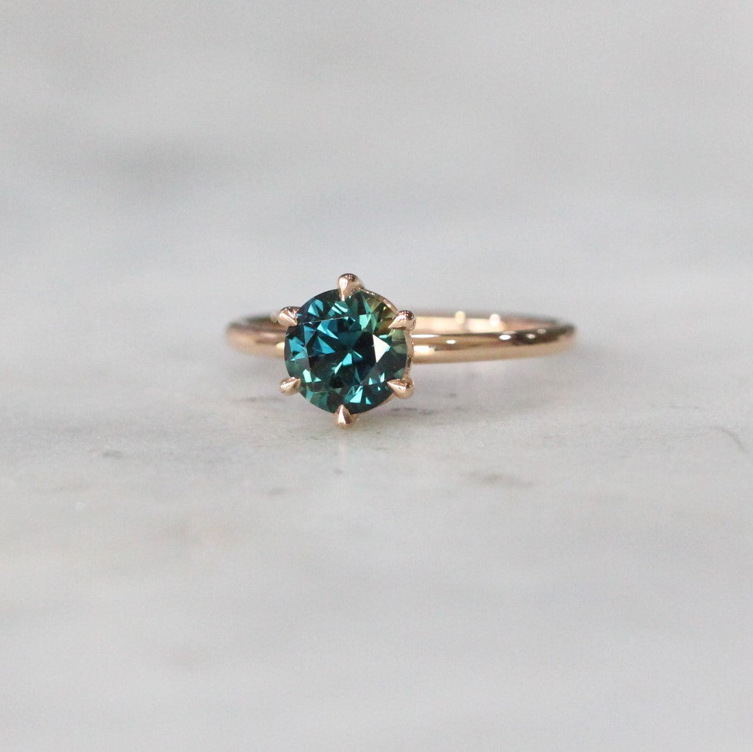 ROUND PARTI SAPPHIRE / SOLITAIRE RING II