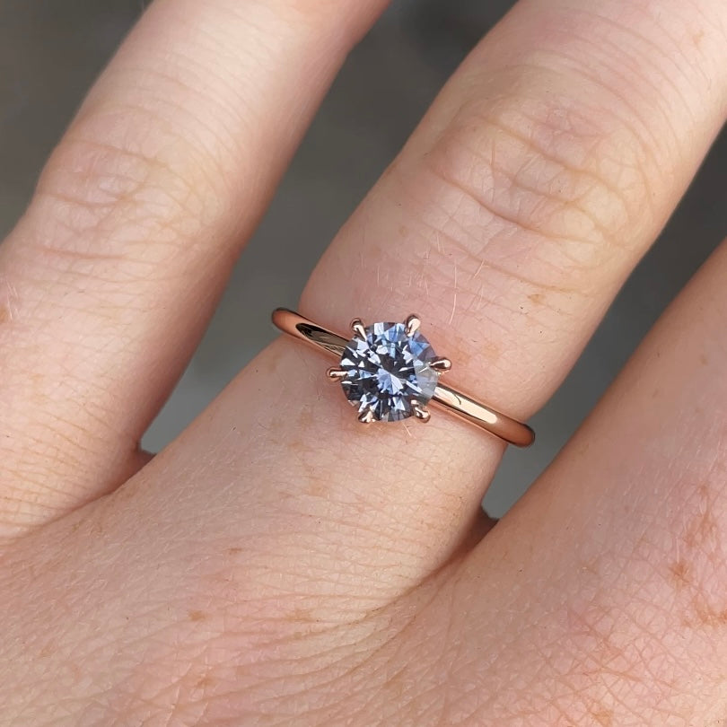 MONTANA / SAPPHIRE SOLITAIRE RING II