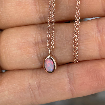 OPAL BEZEL / NECKLACE