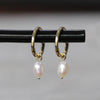 PETITE PEARL / MINI HOOP EARRINGS