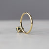OVAL / SAPPHIRE SOLITAIRE RING