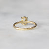 OVAL LAB CREATED DIAMOND / SOLITAIRE RING V
