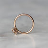 CHAMPAGNE ARGYLE / SOLITAIRE RING