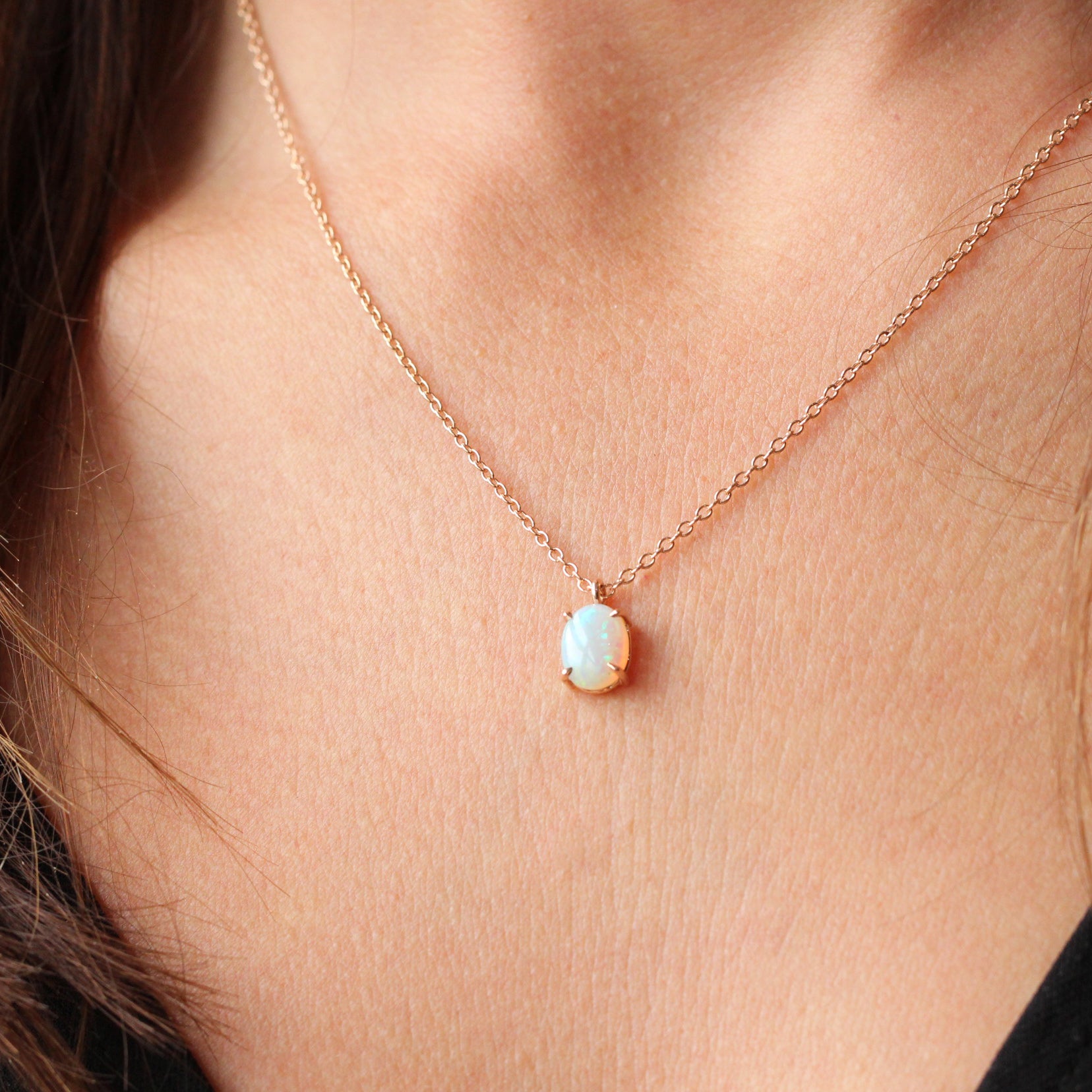OVAL / OPAL NECKLACE II