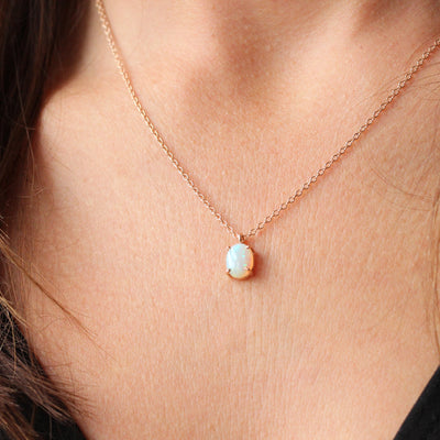 OVAL / OPAL NECKLACE II