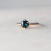 ROUND / SAPPHIRE SOLITAIRE RING II