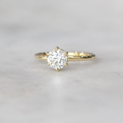 LAB CREATED / ROUND DIAMOND RING III