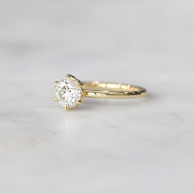 LAB CREATED / ROUND DIAMOND RING III