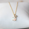 OPAL & CHAMPAGNE DIAMOND / NECKLACE