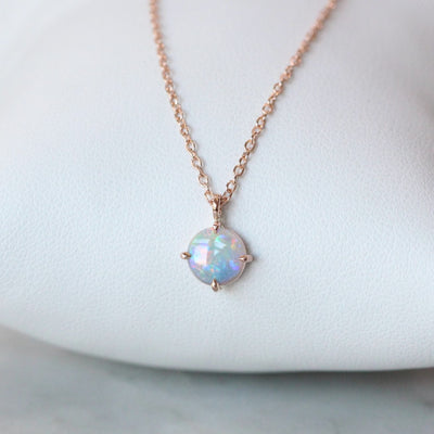 ROUND / OPAL NECKLACE II