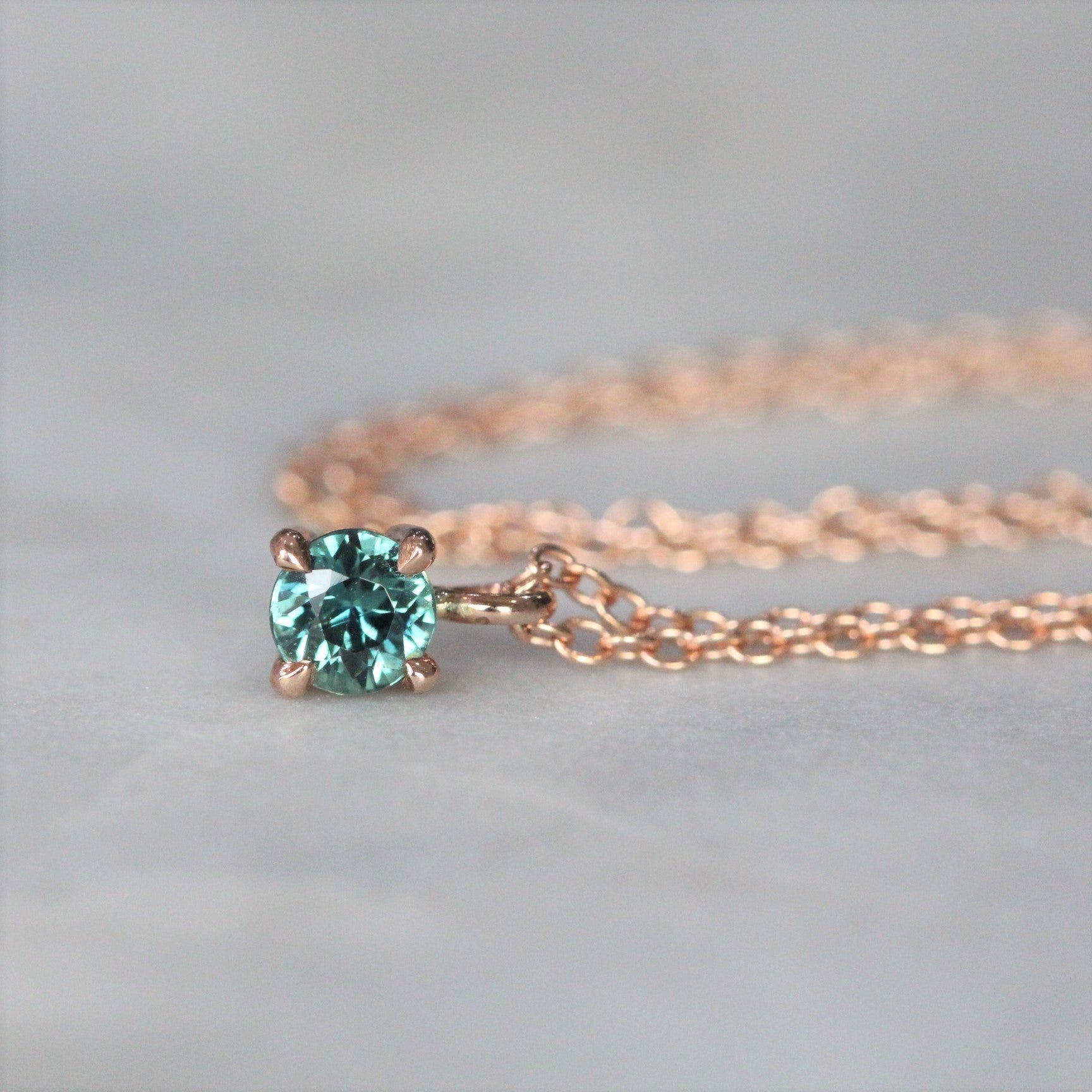 ROUND PARTI / SAPPHIRE NECKLACE