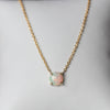 ROUND / OPAL NECKLACE