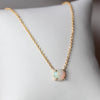 ROUND / OPAL NECKLACE