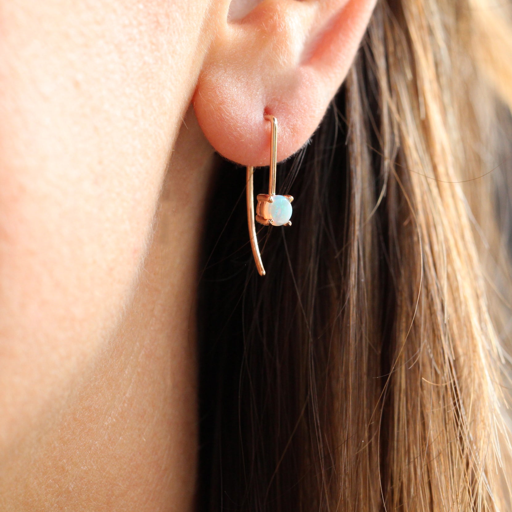 OPAL / TRAIL EARRINGS