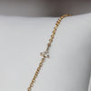 FREEFORM OPAL / DIAMOND TRIO NECKLACE