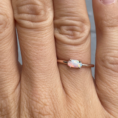 MINI FREEFORM / OPAL RING