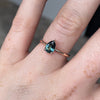 PEAR PARTI SAPPHIRE RING III