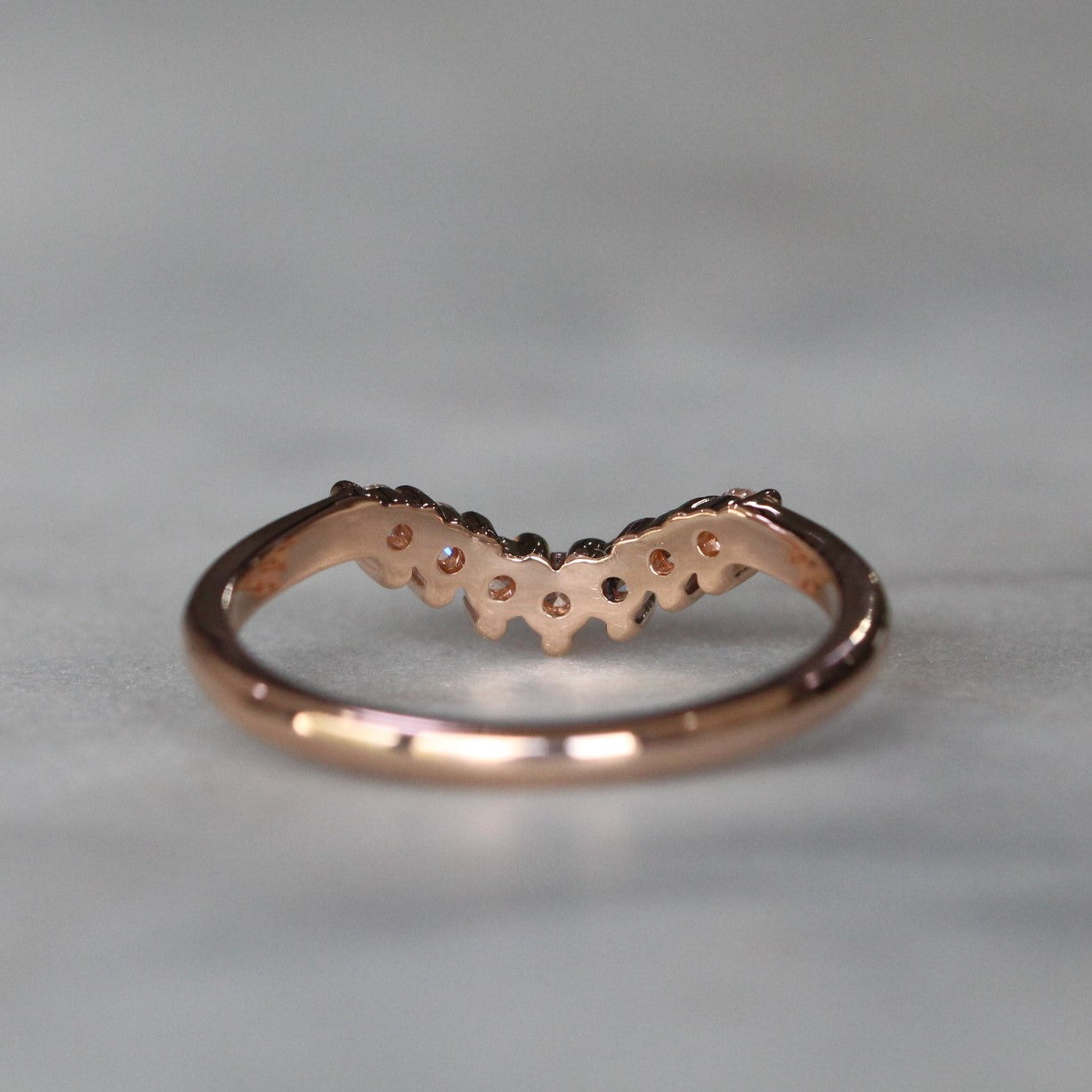 diamond sunburst wedding band