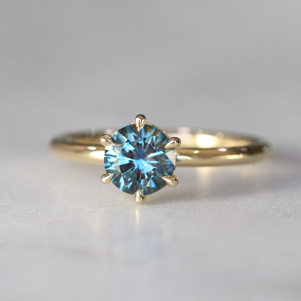 MONTANA SAPPHIRE / SOLITAIRE RING