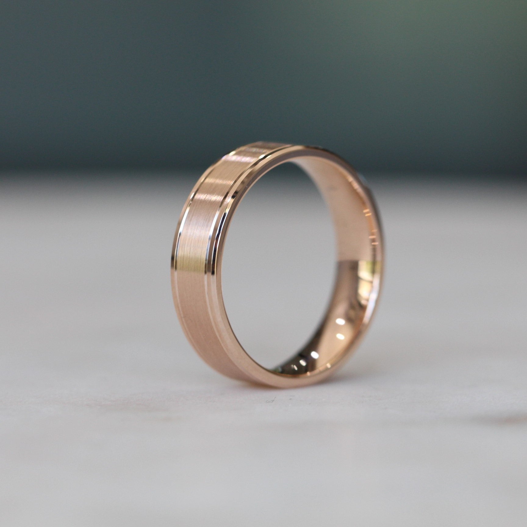 lined wedding band