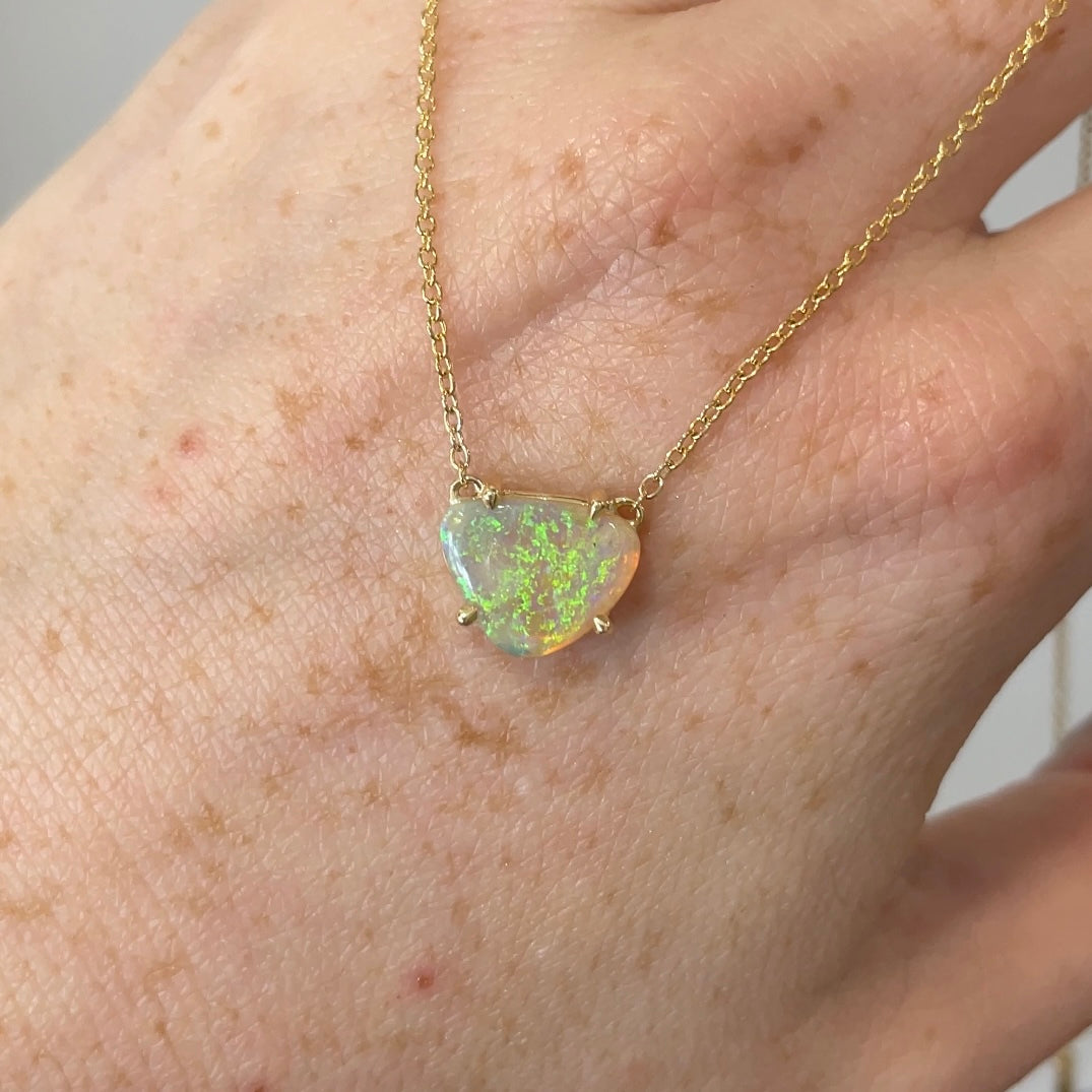 FREEFORM EAST WEST / OPAL NECKLACE II
