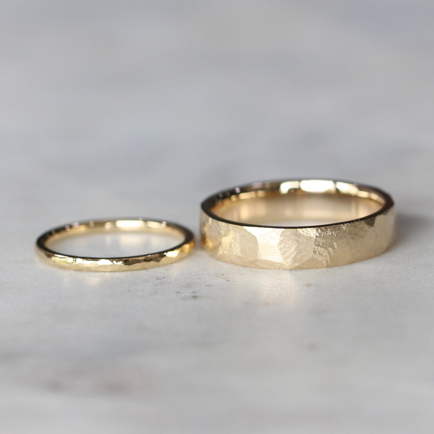 lucy hammered wedding band