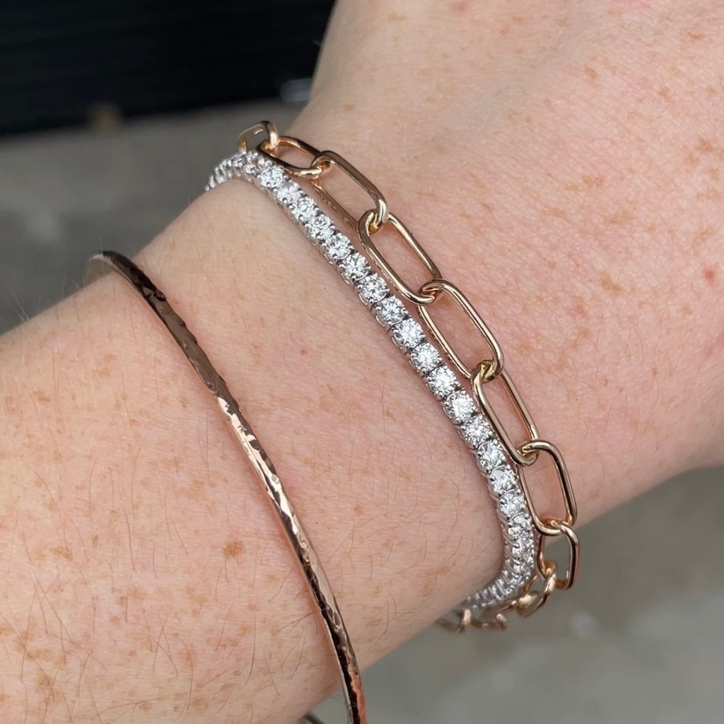 HAMMERED | BANGLE