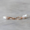 pearl and diamond hoop earrings