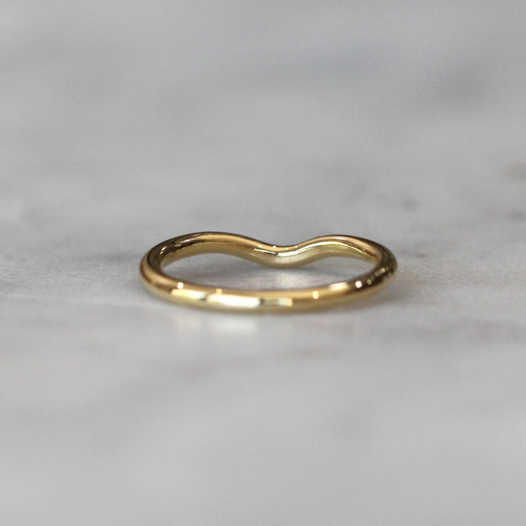 stardust diamond wedding band with engagement ring