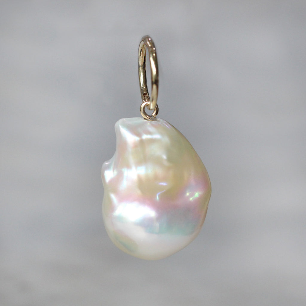 statement pearl earrings